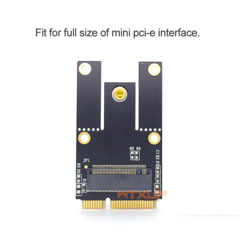 M.2 NGFF на мини-разъем pci-е(PCIe+ USB) ноутбук адаптер переменного тока для M.2 Wi-Fi Bluetooth плата Wireless WLAN Card для Intel AX200 9260 8265 8260