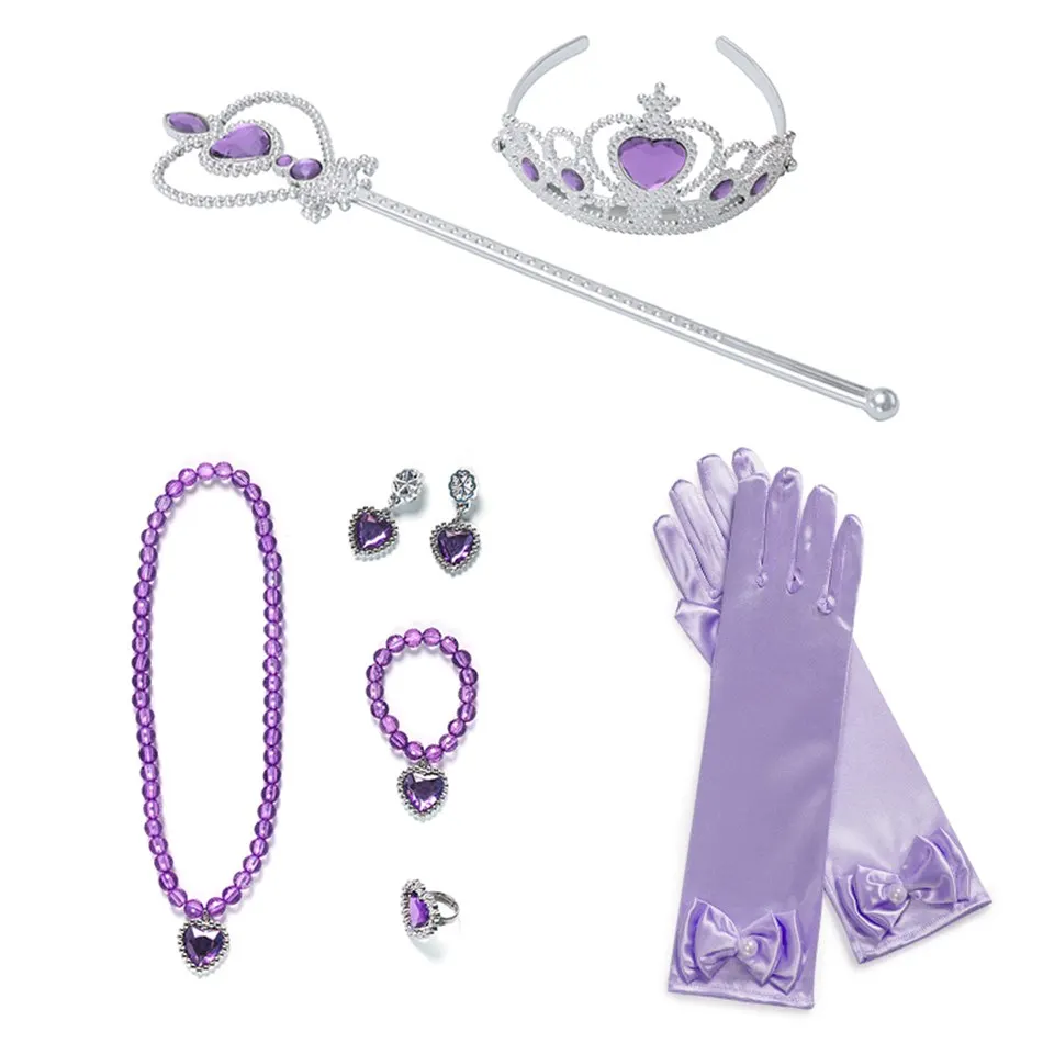 Purple 9 Pcs Set