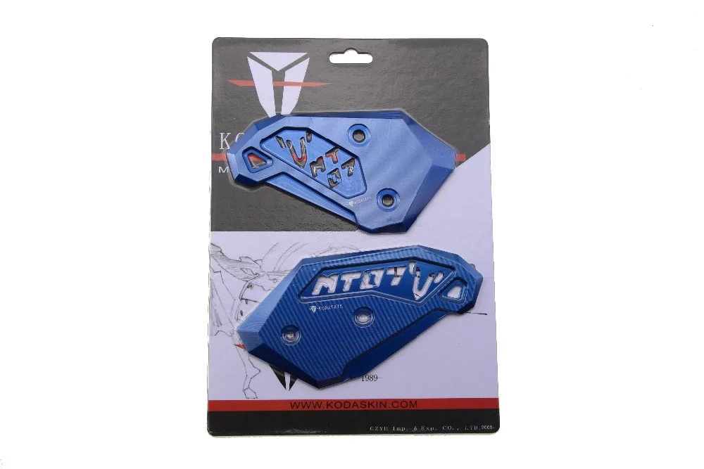 KODASKIN Motorcycle Foot Peg Heel Plates Guard Protector Red FOR YAMAHA MT-07 FZ-07 2014-2016 | Автомобили и мотоциклы