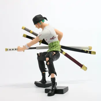 

Roronoa Zoro Action Figure Anime One Piece Santoryu Ver. Figure Model Collection Kids Toy 17cm