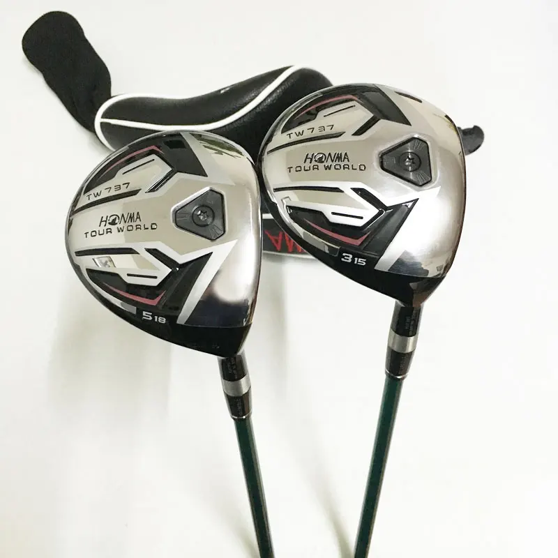 Новые мужские Деревянные клюшки для гольфа HONMA TW737P 3/15 5/18 с графитовым валом R S SR flex