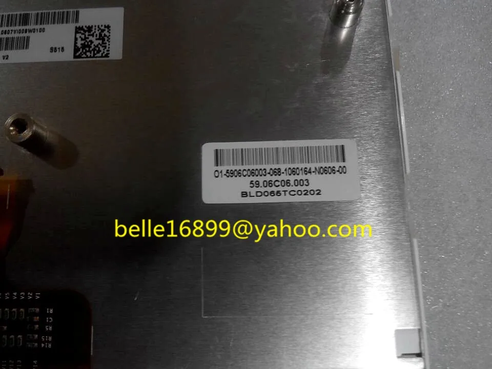 자동차 GPS 네비게이션 LCD 모니터 용 기존 새 AUO 6.5 인치 LCD 디스플레이 BLD065TC0202/C065QW04 V2/C065QVN01 화면