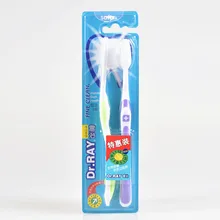 Новые взрослые 2 шт Супер Мягкая Щетина Черная Угольная щетка для волос льготная зубная щетка уход за полостью рта(цвет случайный