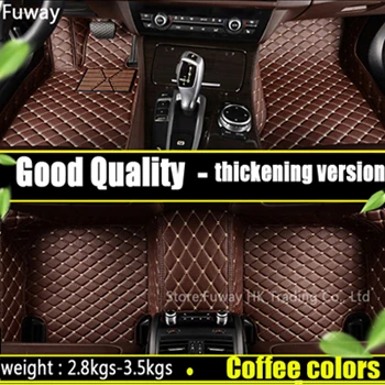 Хорошее качество пользовательского автомобильные коврики для BMW 5 серии E39 E60 E61 F10 F11 F07 GT 520i 525i 528i 530i 535i 530d 3D ковер вкладыши - Название цвета: coffee color