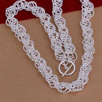 

Wholesale fashion jewelry Necklace , 925 Silver Necklace . Nice Jewelry. Good Quality N46