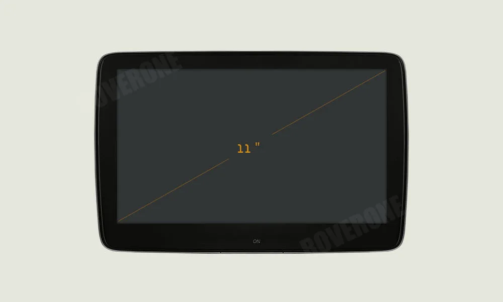 2 шт. х 11 дюймов Android 6,0 ультратонкий Автомобильный подголовник, монитор заднего сиденья с сенсорным экраном Bluetooth USB SD 1080P Wifi