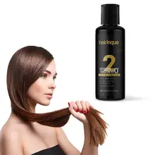 100 мл нулевое содержание формальдегида Кератиновое лечение без запаха без дыма без раздражения делает гладкие блестящие Средства для волос