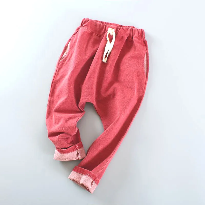 2020 модные брюки для мальчиков Детские повседневные на весну и осень|jeans pants for
