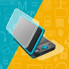 Для новых Nintendo 2DS xl/LL 2 DSLL/XL царапинам Жесткий спереди назад В виде ракушки чехол прозрачный кристалл Protector кожи