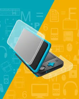 

For New Nintendo 2DS XL/LL 2DSLL/XL Anti-Scratch Hard Front Back Shell Cover Case Clear Transparent Crystal Protector Skin