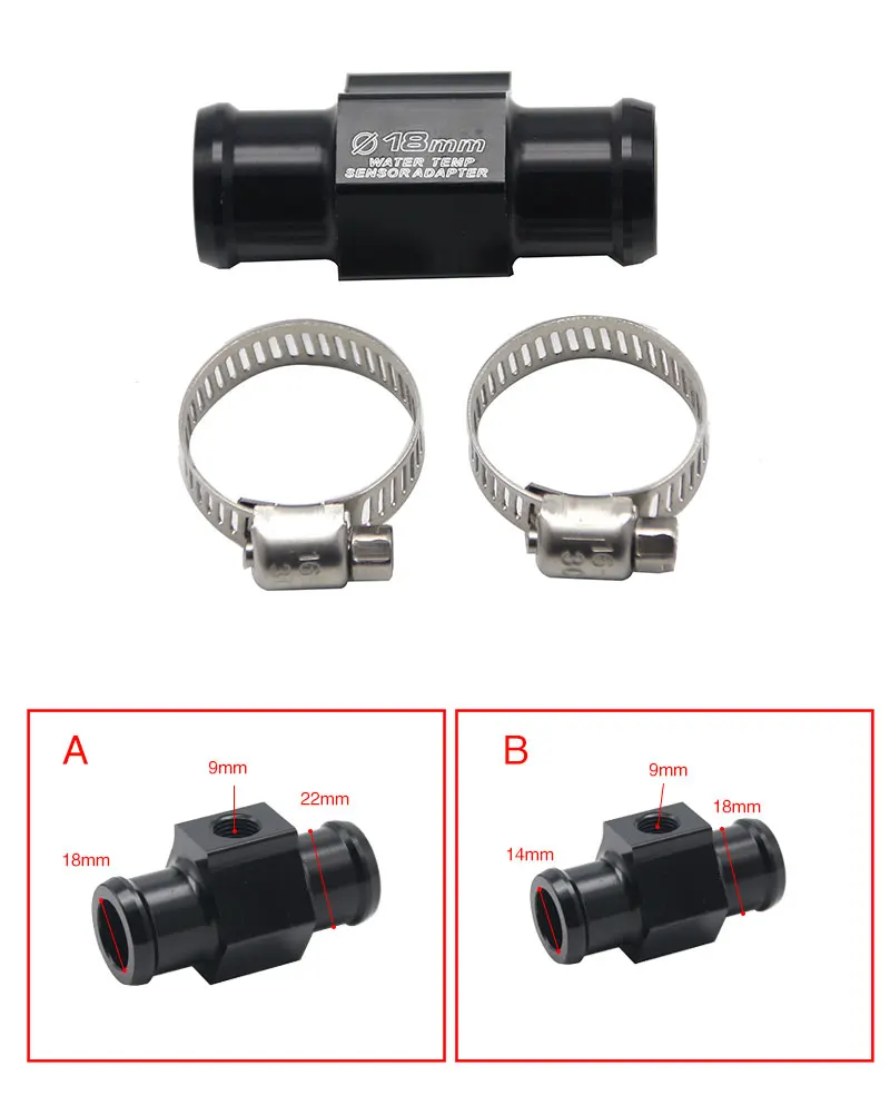 ZSDTRP универсальный мотоцикл KOSO датчик температуры воды головная вилка температурный стол специальный датчик заглушка температура воды адаптер