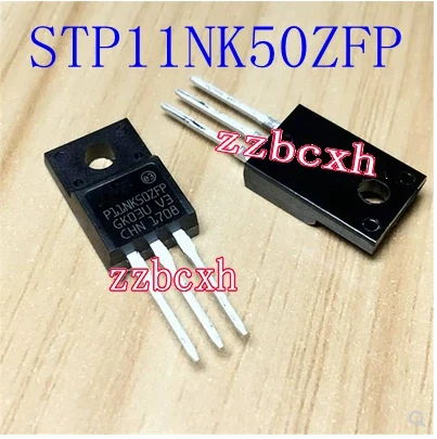 

5PCS/LOT New original In Stock STP11NK50ZFP TO-220F
