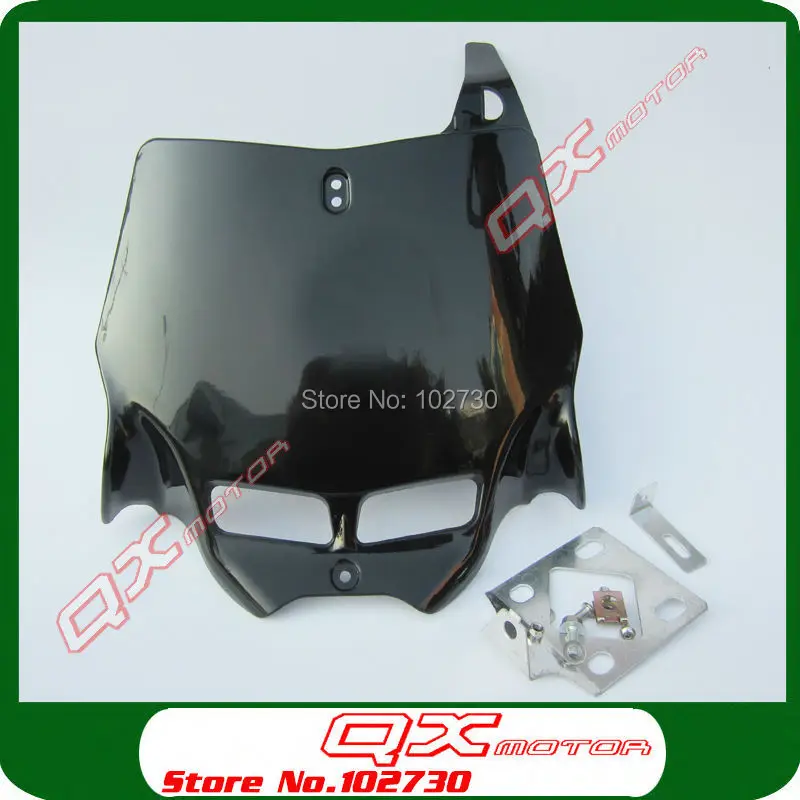 

Universal Dirt Bike MX Motocross refitting front Number Plate Plastic Cover for CR CRF YZ YZF KXF KX Motorcross Dirt Bike