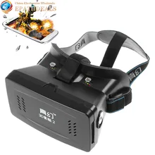 RITECH II Head Mount Plastic Version Google Cardboard Magnet VR IMAX 3D Glasses Cardboard Movies Games for 3.5-6 Smart phone