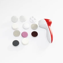 11 Em 1 Elétrica Rosto Corpo Cuidados Com A Pele Do Pé Escova de Lavagem Conjunto mais limpo Ferramenta Facial Scrub Cleanser Limpa SPA Massager Da Beleza Do Produto