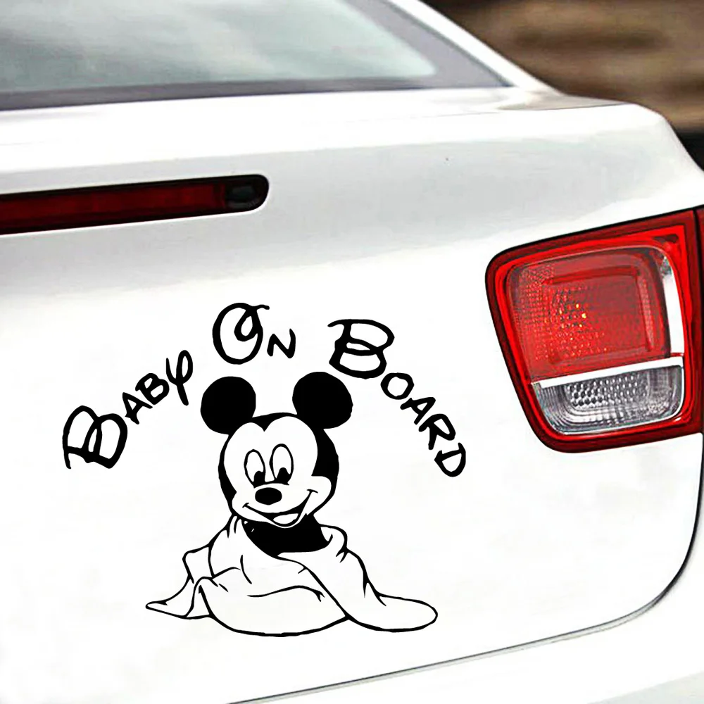 10 Kinds Of Baby On Board Car Sticker Creative Vinyl Stickers On Car Decals Window Sticker Car-Styling Decal