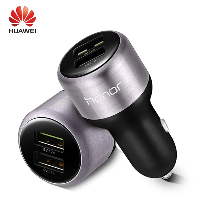 HUAWEI P9 Car Fast Charger Dual USB Supercharge 9V2A Original Super
