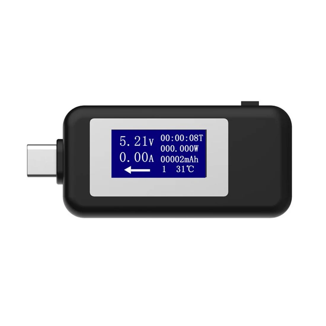 Usb type C lcd цифровой измеритель напряжения вольтметр Ампер Вольт Амперметр детектор зарядное устройство индикатор USB Тестер