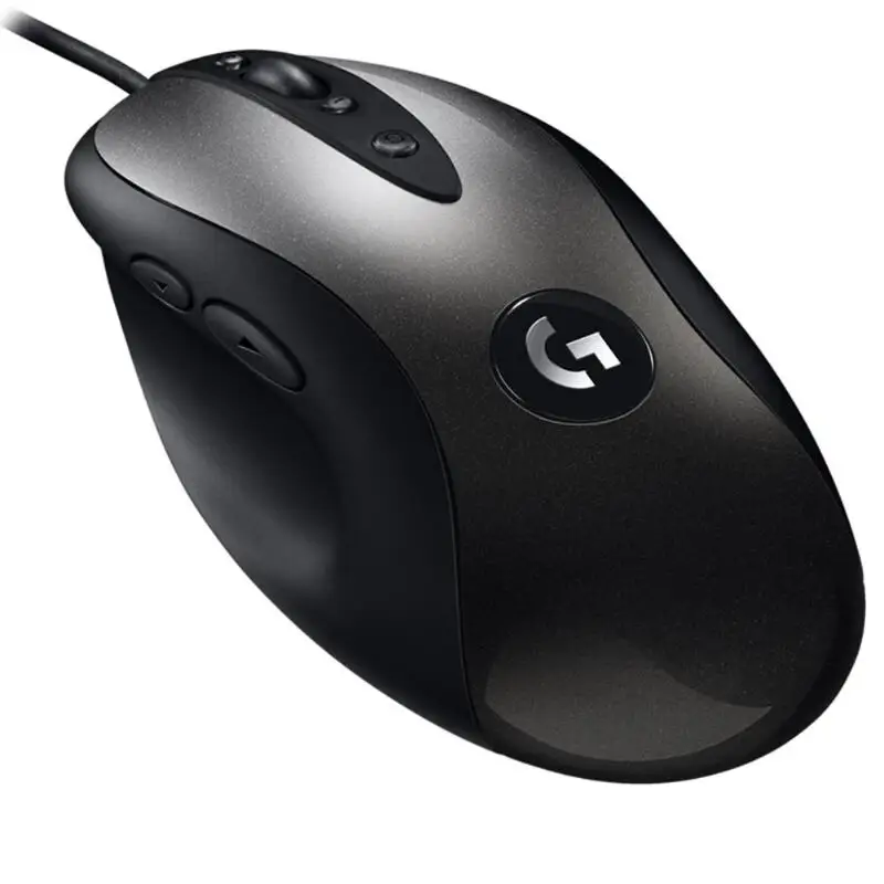 Классическая Проводная игровая мышь logitech MX518 100-16000 dpi с 8 программируемыми кнопками dpi регулируемые портативные игровые мыши