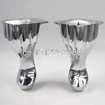 4 Set Height 140mm Metal Furniture Cabinet Tea Table Sofa Leg Feet