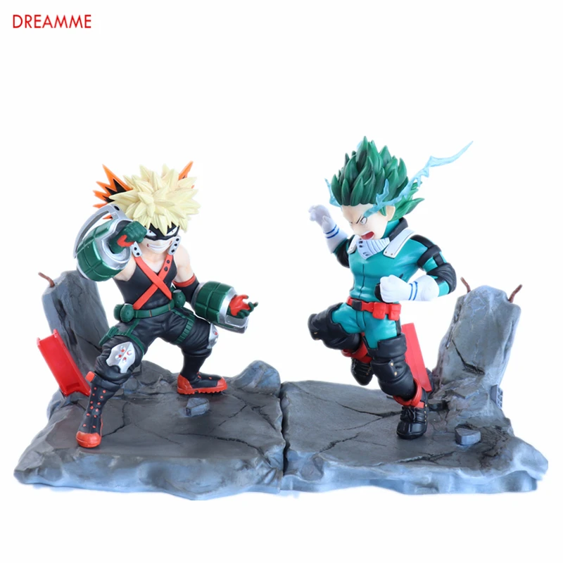

My Hero Academia Deku Midoriya Izuku Ground Zero Bakugou Katsuki Model 15cm Anime Action Figure Toy for Collection T045