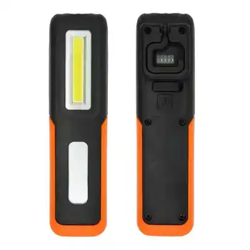 

Powerful COB+XPE Rechargeable Led Flashlight USB Work Light Torch Waterproof 2 Modes Magnetic Camping Lantern With Hook