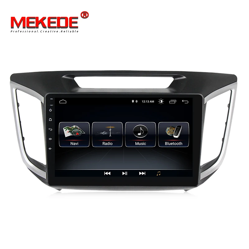 

10.1 Inch Quad Core Android 8.1 Car DVD Player GPS Navigation For Hyundai Creta ix25 2014-2018 with radio stereo WIFI audio