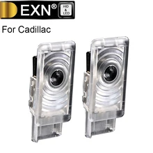 2 шт. Автомобильный Дверной светодиодный проектор логотипа для Cadillac SRX 2011~ подножка двери лампа авто бренд логотип светодиодный проектор Добро пожаловать Свет