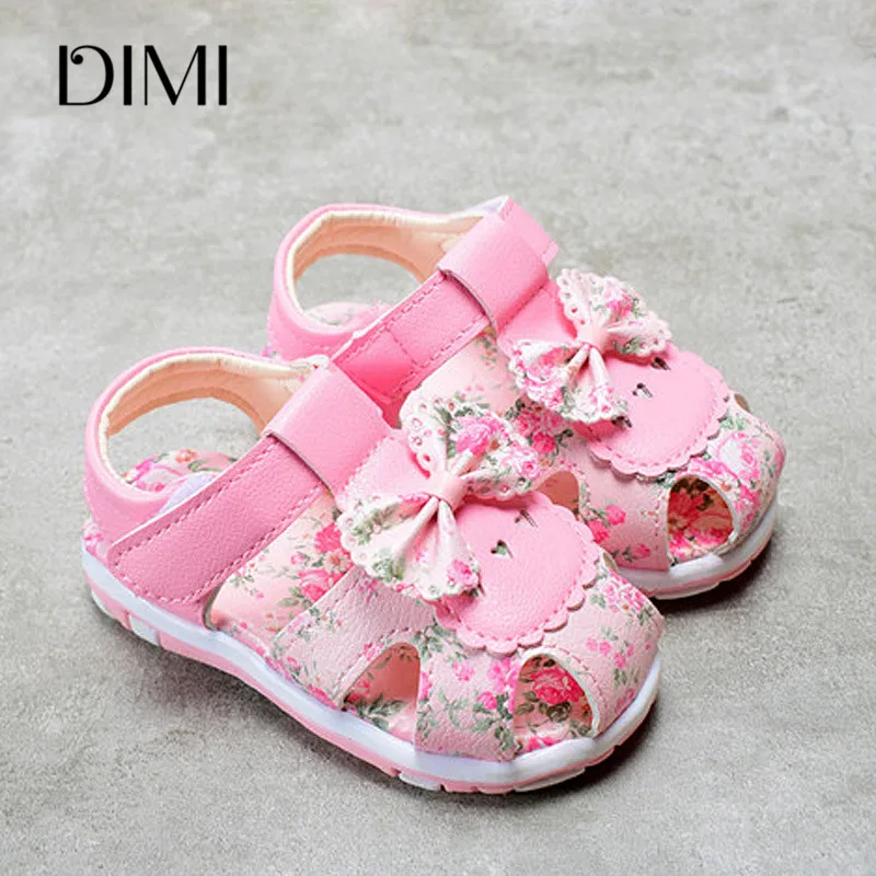 DIMI 2019 Summer Girls Baby Sandals PU Leather Little Girl DIMI 2019 Summer Girls Baby Sandals PU Leather Little Girl