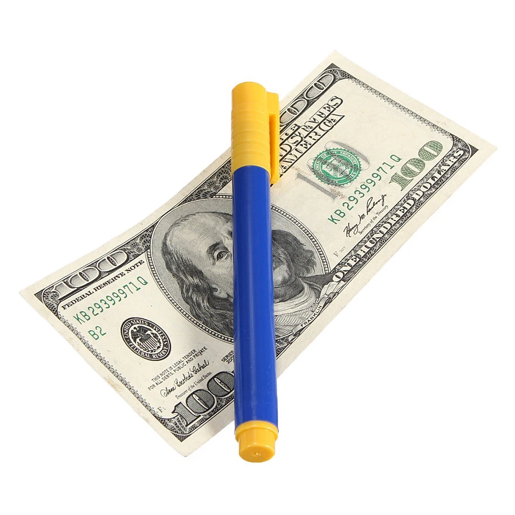 

Fake Forged Currency Money Bill Bank Note Pen Checker Detector Tester Marker Magic Money Detector Pen #20