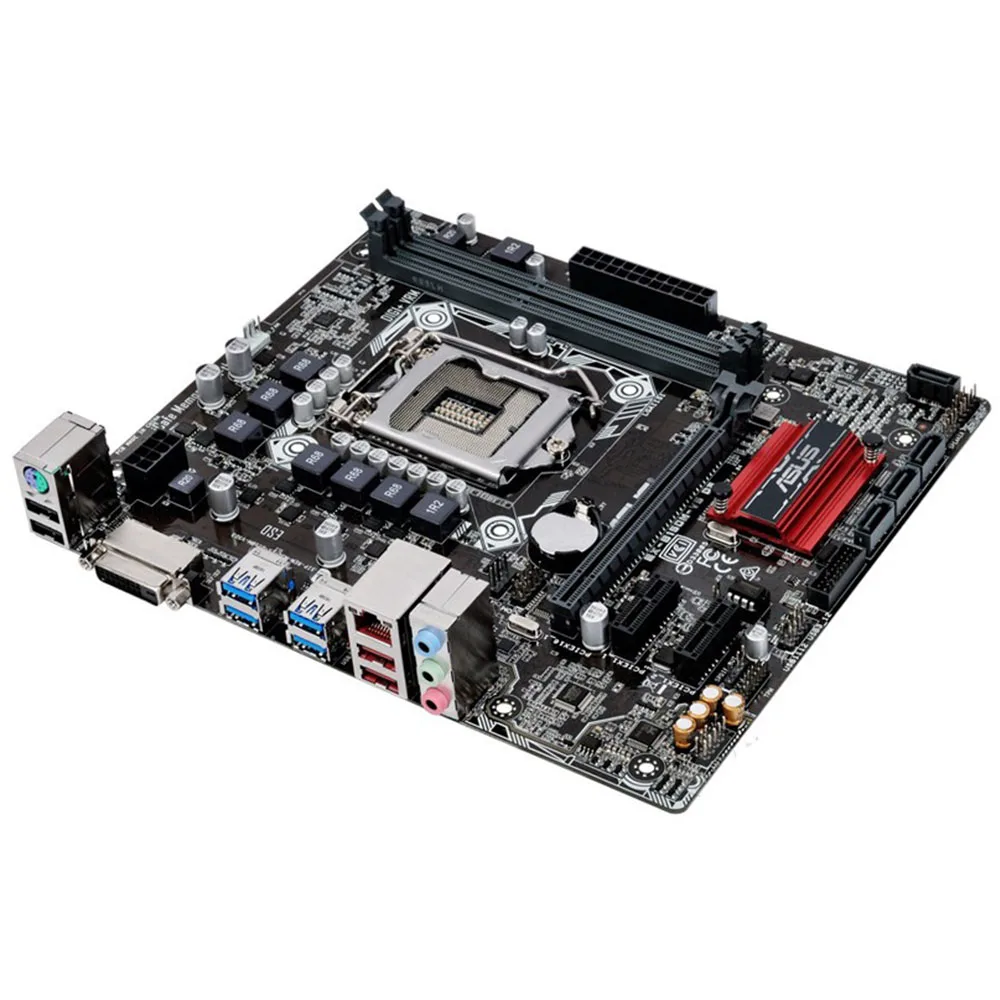 Asus EX-B150M-V5 D3 Intel B150 оригинальная материнская плата для настольных ПК LGA 1151 Core i7/i5/i3/Pentium/Celeron DDR3 32G Micro ATX