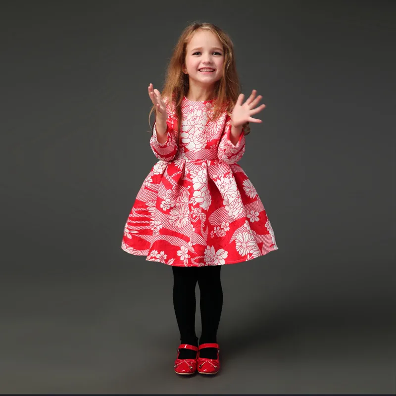 Весенний комплект детской одежды с цветочным принтом; длинные плиссированные юбки для девочек; Одинаковая одежда для семьи; праздничные платья для мамы и дочки