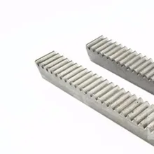 Мод 1 цилиндрическая зубчатая стойка с правыми зубьями 10x15x1000 мм Длина мм 45# стальные части с ЧПУ модуль 1 М1