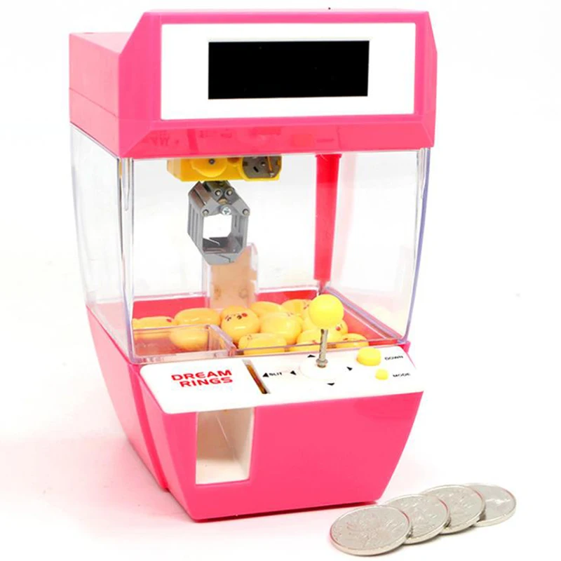 Kid Hanging doll Automatic Toy Operated Game Doll Mini Arcade Machine Vending Without Toys Gift Compac Coin machine For Children