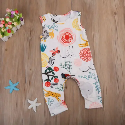 

Toddler Kids Baby Boy Girl Rompers Cute Clothes Jumpsuit Romper Sunsuit Outfits