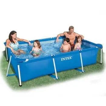 Cheap High quality INTEX 28272 frame pool swimming pool rectangular frame pool family inflatable swimming pool size:300x200x75cm