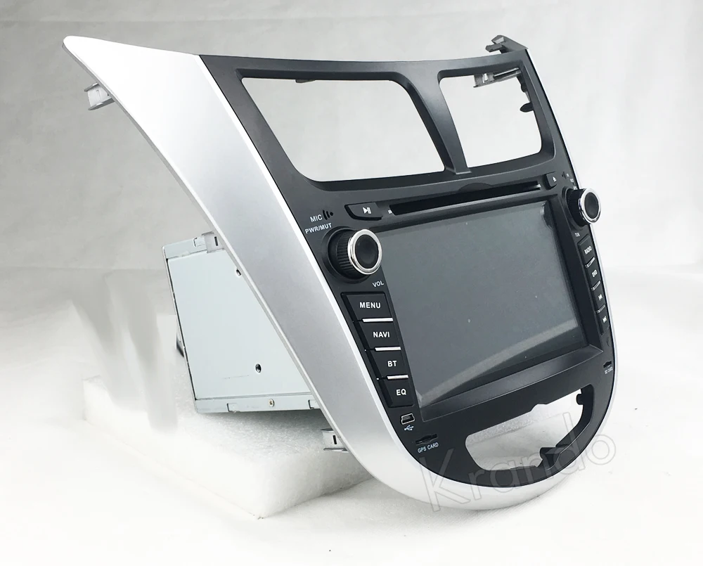 Best Krando 7" Android 8.0 car radio gps dvd player for Hyundai Accent Solaris 2011+ audio navigation multimedia system WIFI 3G DAB+ 13