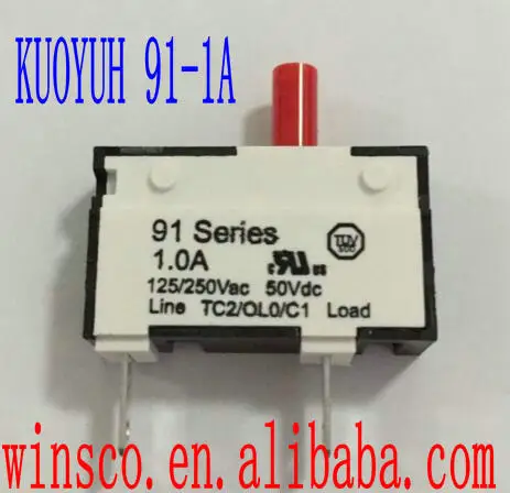 

91-ANR-1A 100% NEW KUOYUH 1A CIRCUIT BREAKER 91 SERIES 1A
