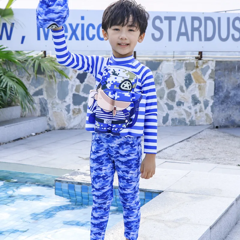 العائمة ملابس الأطفال الكرتون الجيش Rashguard طفل الفتيات تصفح ملابس السباحة الاطفال الفتيان تصفح السباحة طفل السباحة لباس سباحة