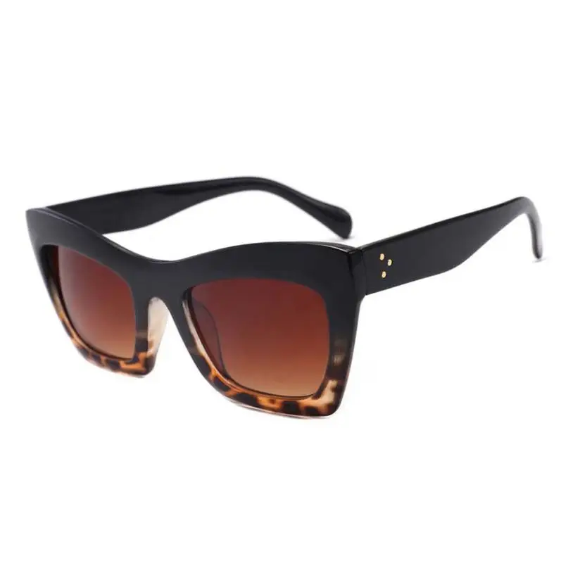 Стиль велосипедные очки женские темные очки "кошачий глаз" солнечные очки интегрированные УФ яркие цветные очки популярные УФ 400 предотвращают солнцезащитные очки