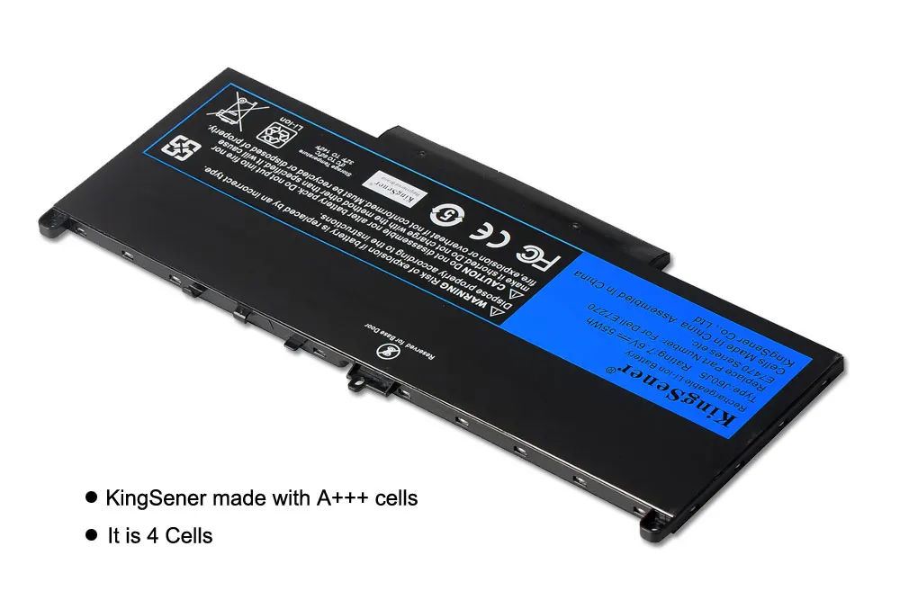 KingSener J60J5 устройство замено ноутбука Батарея для Dell Latitude E7270 E7470 J60J5 R1V85 MC34Y 242WD 7,6 V 55Wh