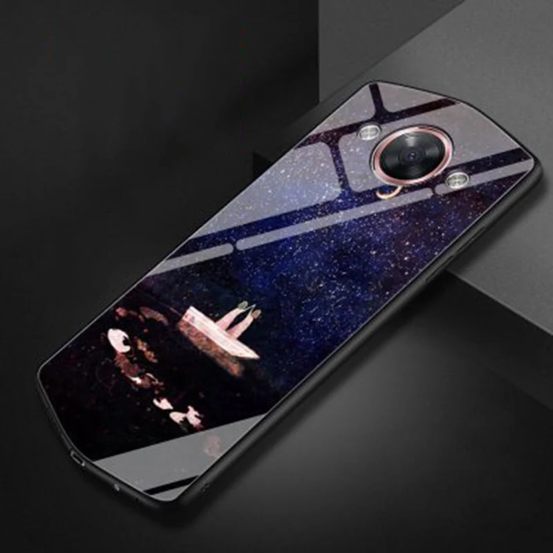 5 2 &quotМодный мультяшный чехол для Meitu M8 M 8 MP1603 стеклянный телефона из закаленного