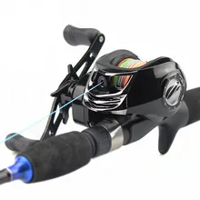 Battlesea Рыболовная катушка 8,1 кг углеродное сопротивление 7,0: 1 Передаточное отношение магнитный тормоз морской пресной воды baitcasing катушка