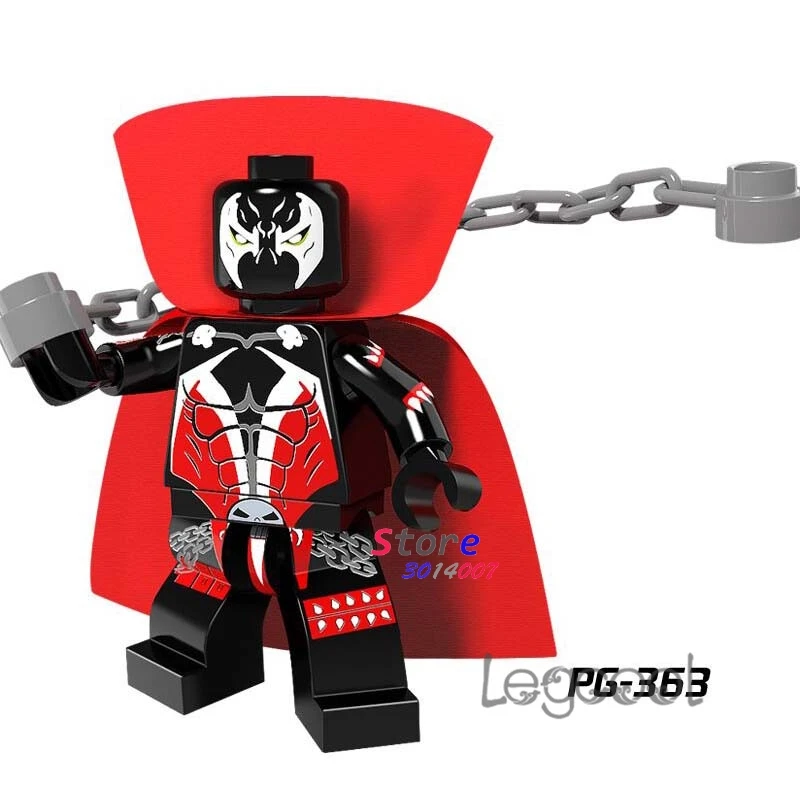 

1PCS model building blocks action figures starwars superheroes Spawn classic learning education baby diy toys for children gift