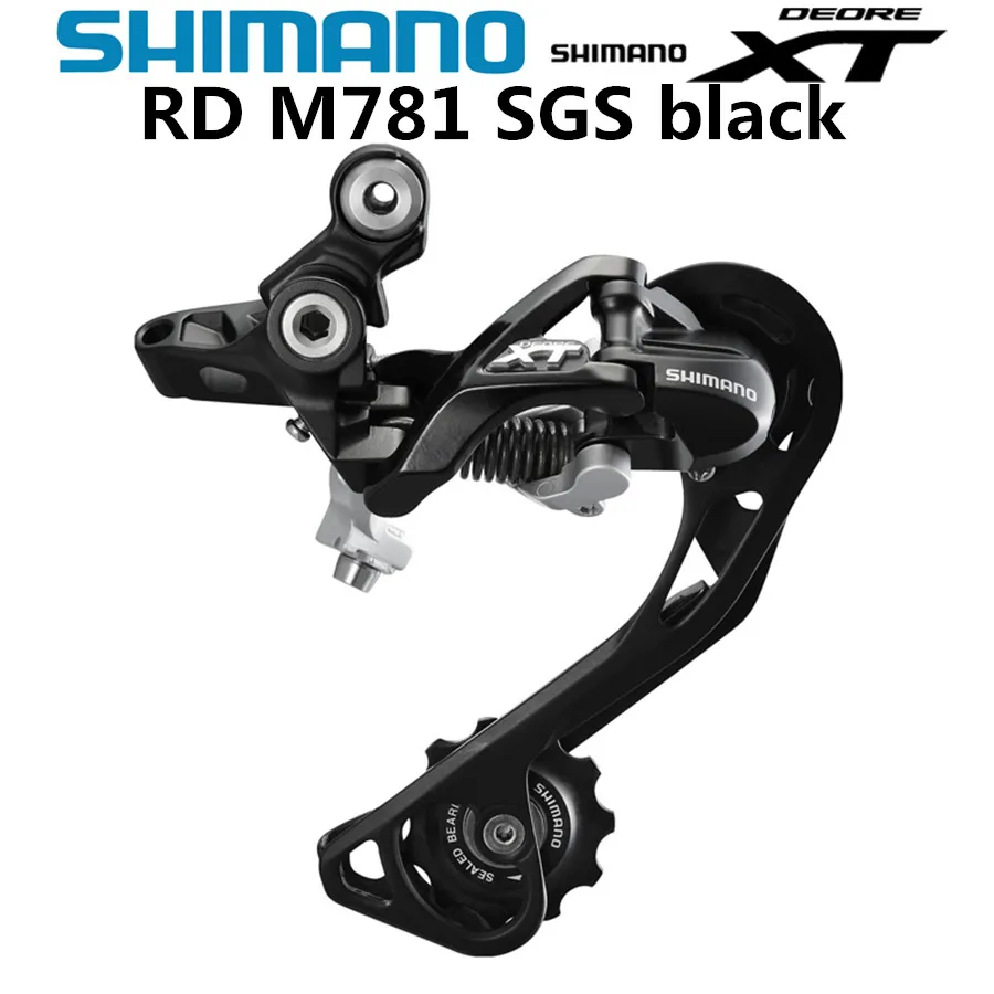 SHIMANO DEORE XT RD M781 M786 Shadow задний переключатель Горный велосипед M780 GS SGS MTB переключатель 10-speed 20/30-speed