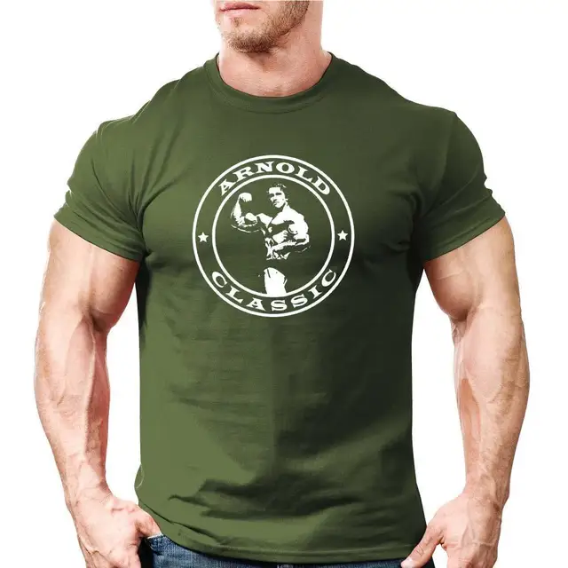 2018 New Arrive O Neck T Shirt Men Arnold Clic Body Building 2018 New Arrive O Neck T Shirt Men Arnold Clic Body Building