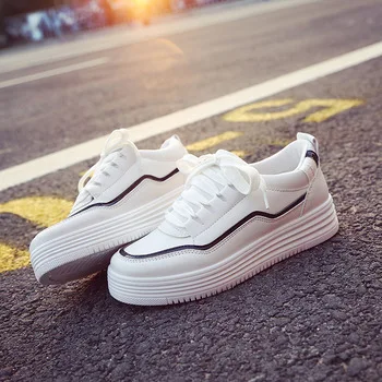 2017 New Spring With White Shoes Women 