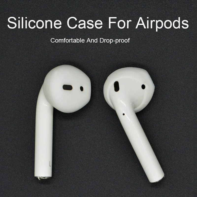 Силиконовые чехлы для наушников для iphone5, 5S, 6, 6plus, 6s, 6s, plus, 7, в ухо, Airpod, наконечники для наушников, затычки для ушей, затычки для ушей