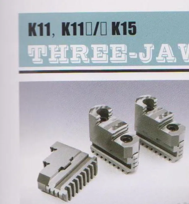 

Two-piece jaws for K11-250 chuck,Machine tool Lathe chuck jaws