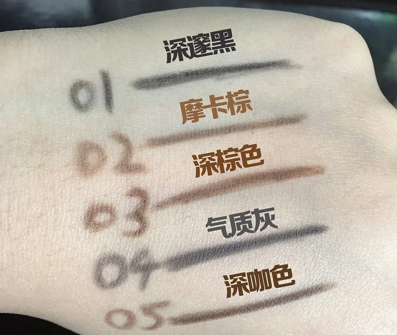Free shipping Eyebrow Enhancers Brand Flamingo 1.5mm fine refill waterproof non blooming with brush head eyebrow pencil B1001 Free shipping Eyebrow Enhancers Brand Flamingo 1.5mm fine refill waterproof non blooming with brush head eyebrow pencil B1001